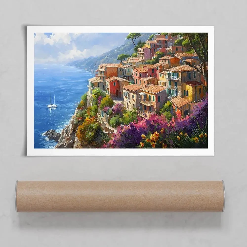 A Coastal City Art Print A Coastal City Art Print wall art product Franklyn Gregory - Independent
