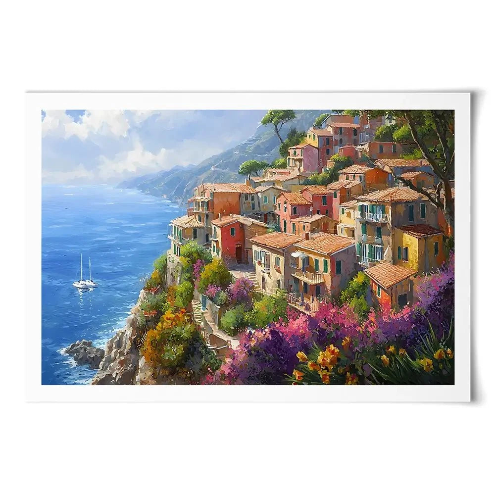 A Coastal City Art Print A Coastal City Art Print wall art product Franklyn Gregory - Independent