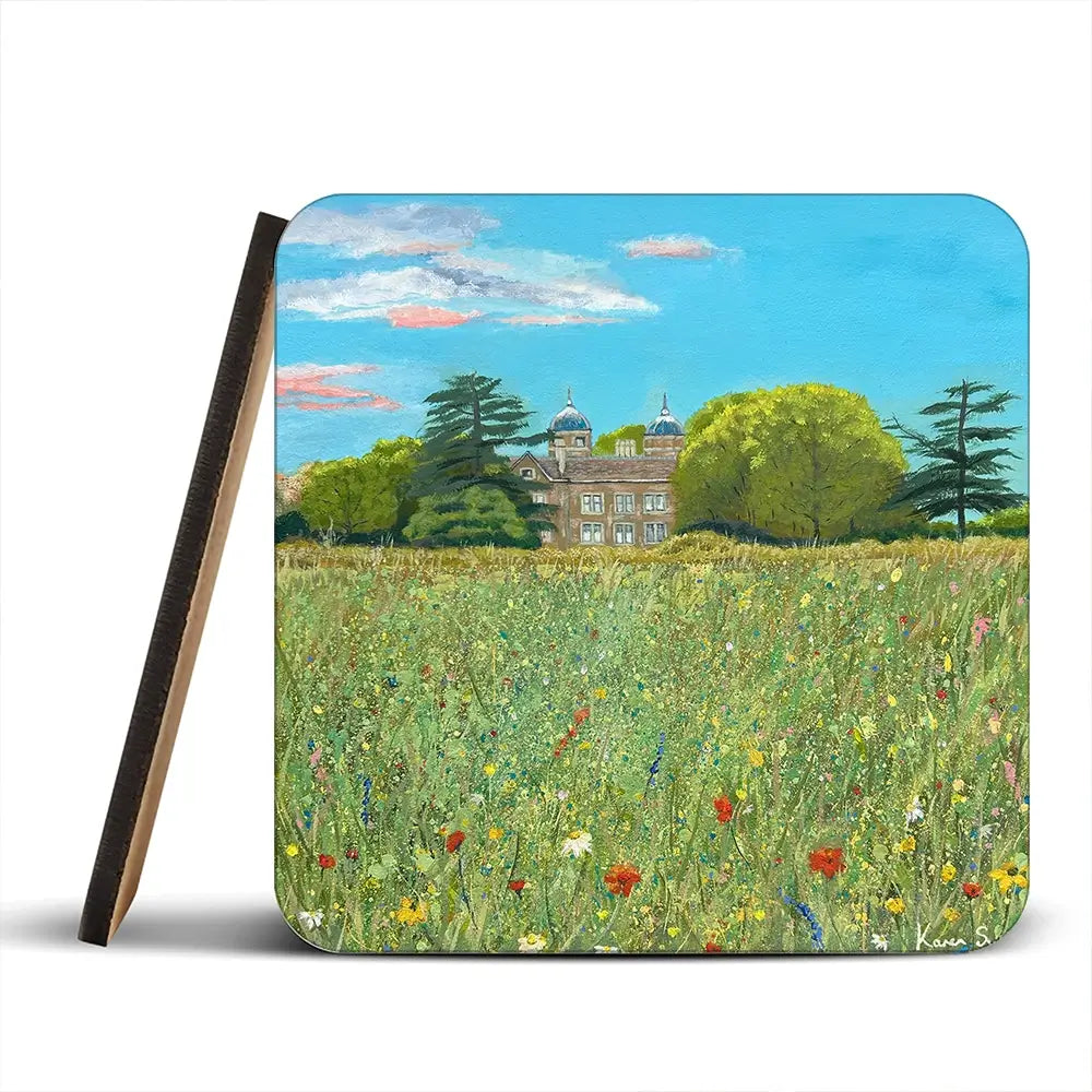 A Country House Coaster Set A Country House Coaster Set wall art product Karen Sutton