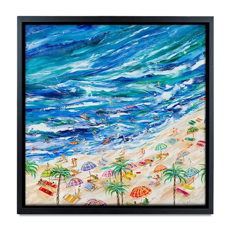 A Day At The Beach Canvas Print A Day At The Beach Canvas Print wall art product Estelle Grengs - Independent