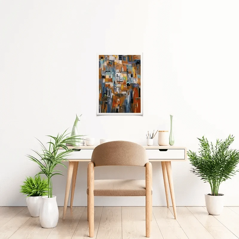 A Day At The Museum Art Print A Day At The Museum Art Print wall art product Ekaterina Ermilkina