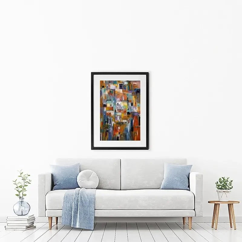 A Day At The Museum Framed Art Print A Day At The Museum Framed Art Print wall art product Ekaterina Ermilkina