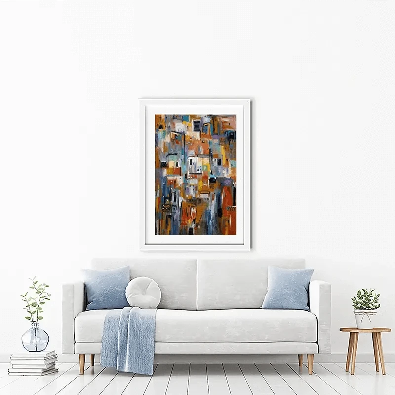 A Day At The Museum Framed Art Print A Day At The Museum Framed Art Print wall art product Ekaterina Ermilkina