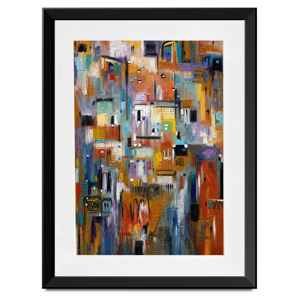 A Day At The Museum Framed Art Print A Day At The Museum Framed Art Print wall art product Ekaterina Ermilkina