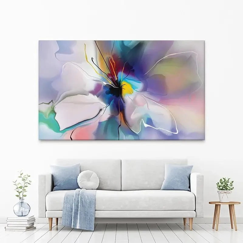 A Flower Canvas Print A Flower Canvas Print wall art product Teni / Shutterstock