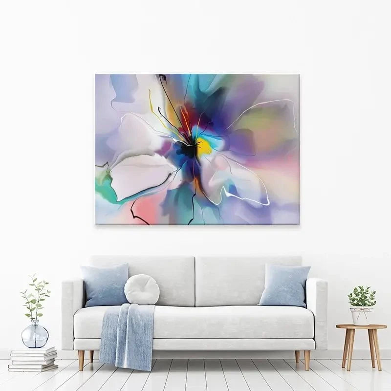 A Flower Canvas Print A Flower Canvas Print wall art product Teni / Shutterstock