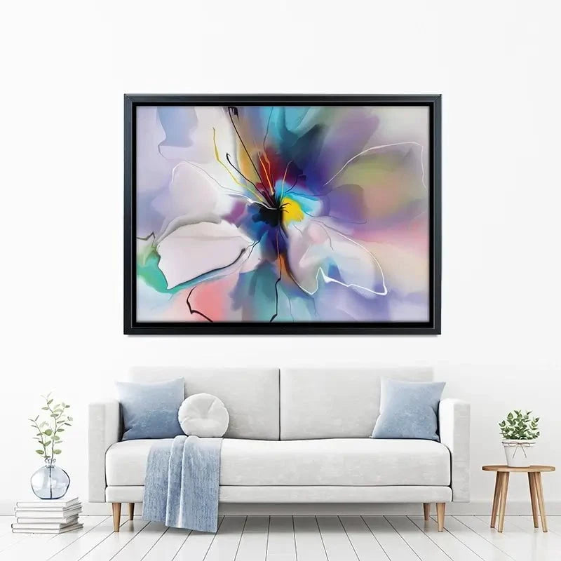 A Flower Canvas Print A Flower Canvas Print wall art product Teni / Shutterstock
