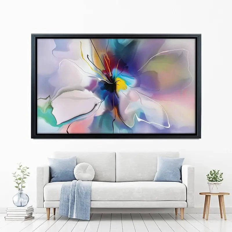 A Flower Canvas Print A Flower Canvas Print wall art product Teni / Shutterstock