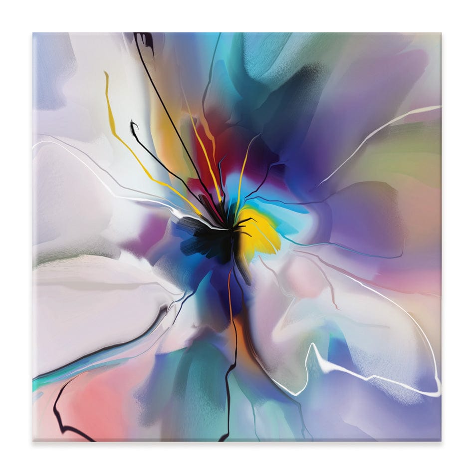 A Flower Square Canvas Print wall art product Teni / Shutterstock
