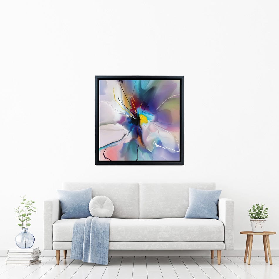 A Flower Square Canvas Print wall art product Teni / Shutterstock