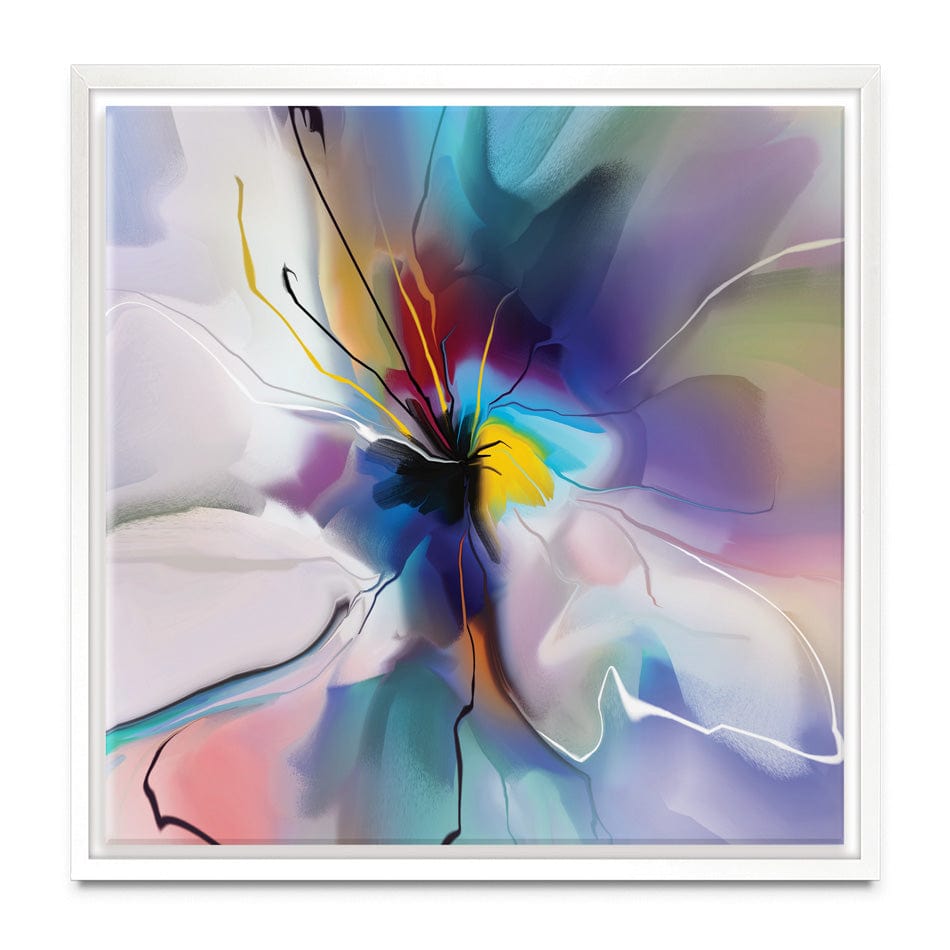 A Flower Square Canvas Print wall art product Teni / Shutterstock