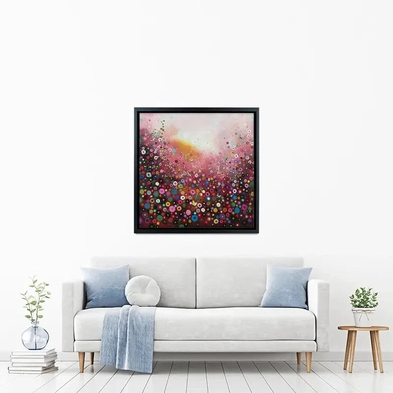 A Fluttering Canvas Print A Fluttering Canvas Print wall art product Laure Bury