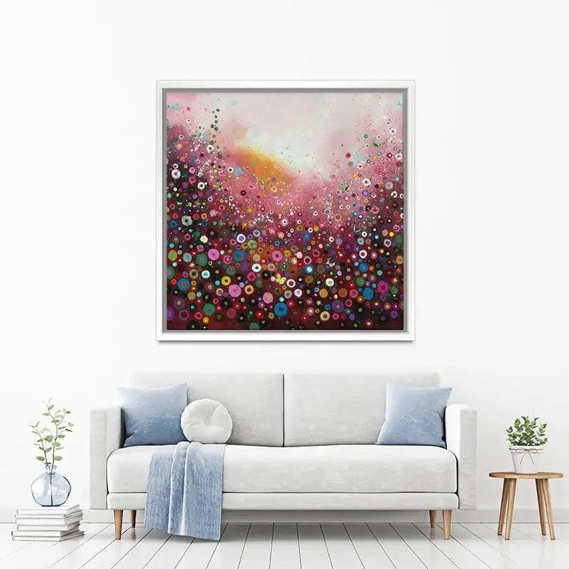 A Fluttering Canvas Print A Fluttering Canvas Print wall art product Laure Bury