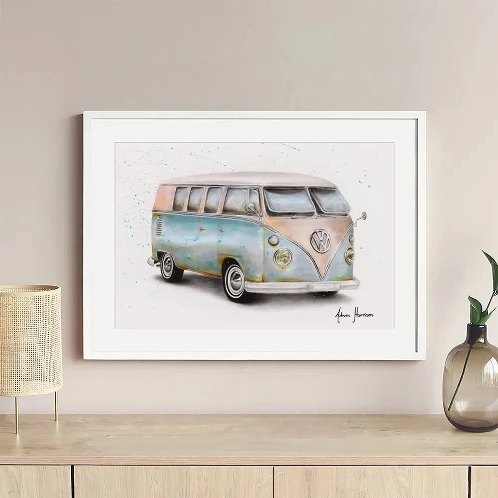 A Journey In Time Framed Art Print A Journey In Time Framed Art Print wall art product Ashvin Harrison