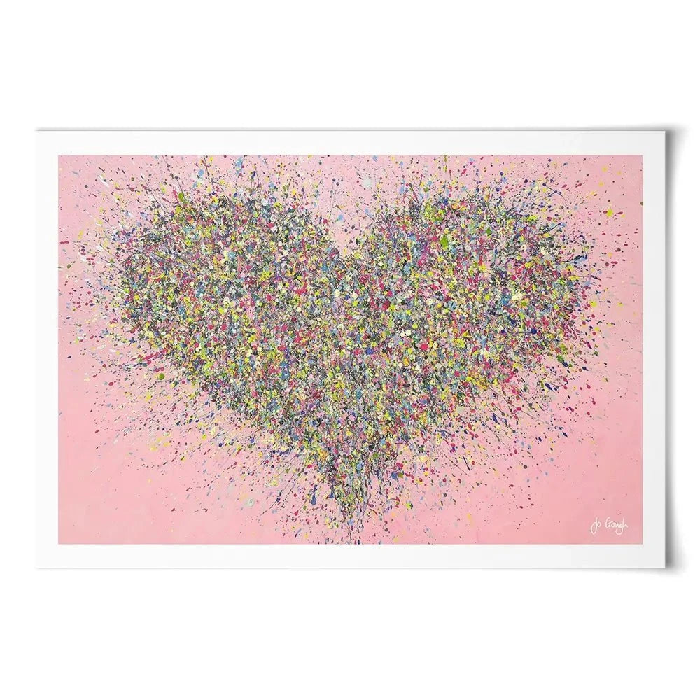 A Joyful Heart Art Print A Joyful Heart Art Print wall art product Jo Gough