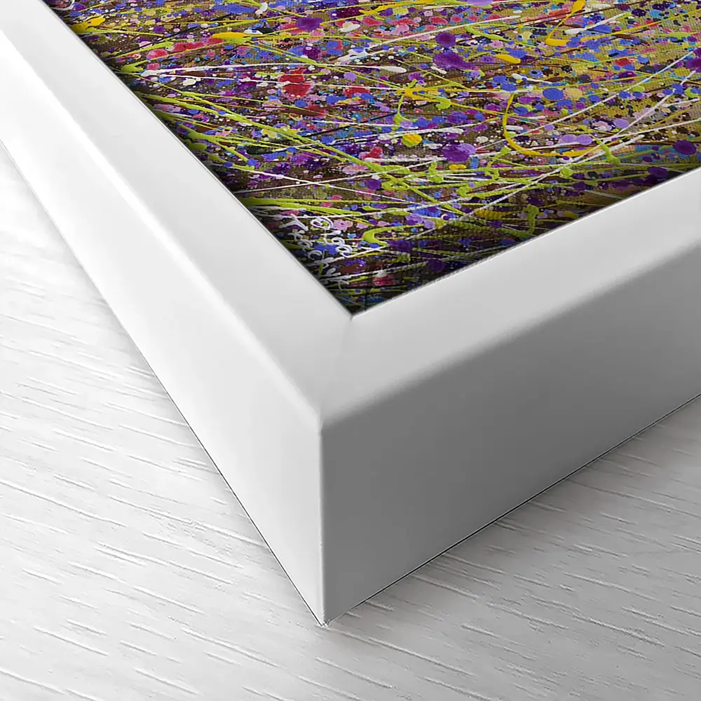 A Lavender Field Canvas Print A Lavender Field Canvas Print wall art product Olga Tkachyk