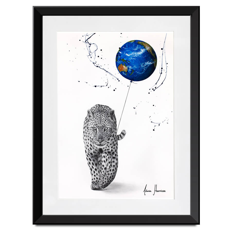 A Leopard's World Framed Art Print A Leopard's World Framed Art Print wall art product Ashvin Harrison