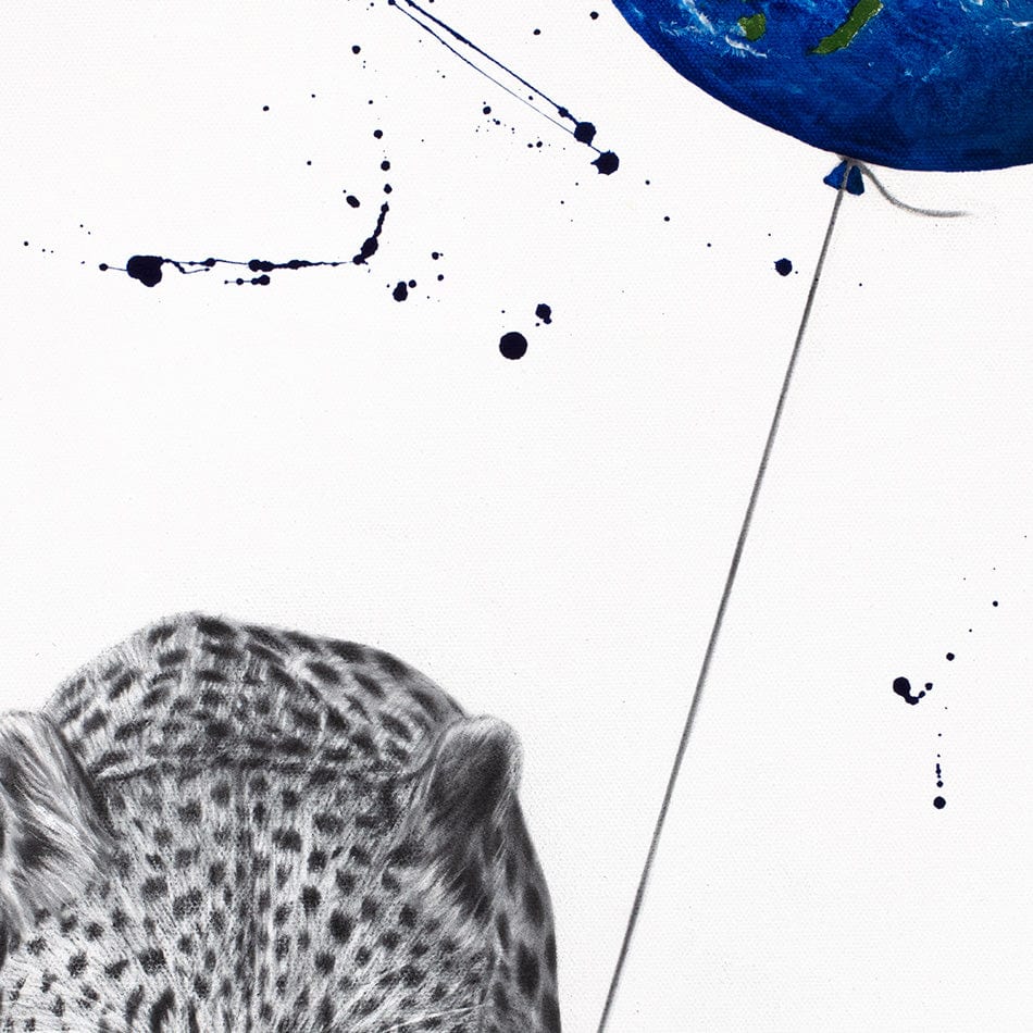 A Leopards World Art Print wall art product Ashvin Harrison