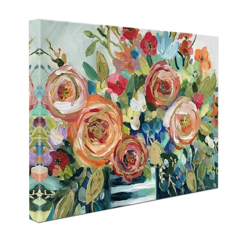 A Merry Group Canvas Print A Merry Group Canvas Print wall art product Carol Robinson