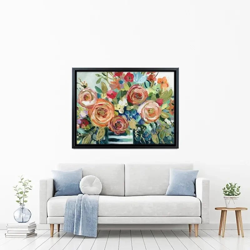 A Merry Group Canvas Print A Merry Group Canvas Print wall art product Carol Robinson