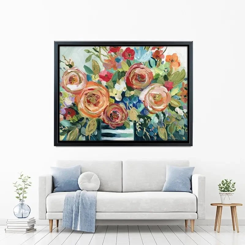 A Merry Group Canvas Print A Merry Group Canvas Print wall art product Carol Robinson