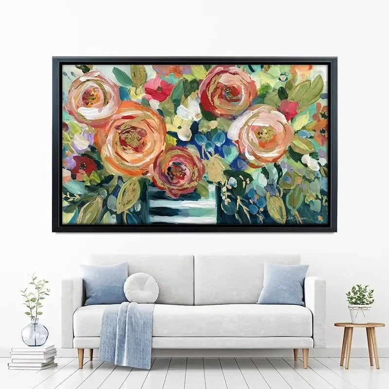 A Merry Group Canvas Print A Merry Group Canvas Print wall art product Carol Robinson