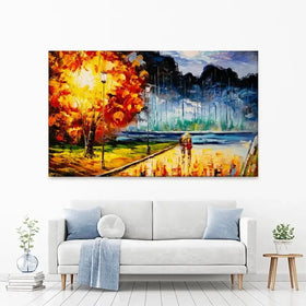 A Moonlit Walk Canvas Print A Moonlit Walk Canvas Print wall art product CYC / Shutterstock