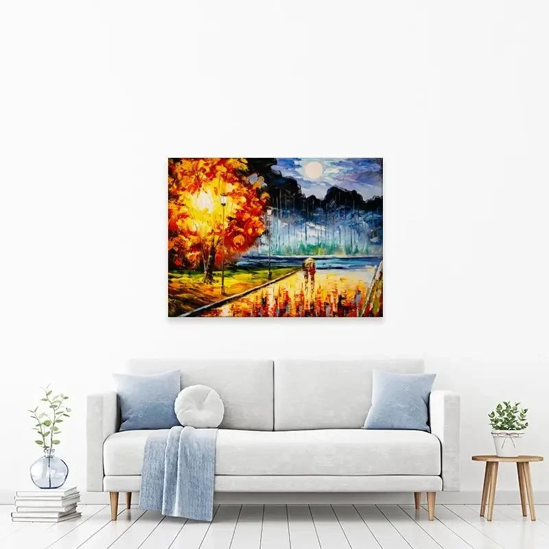 A Moonlit Walk Canvas Print A Moonlit Walk Canvas Print wall art product CYC / Shutterstock