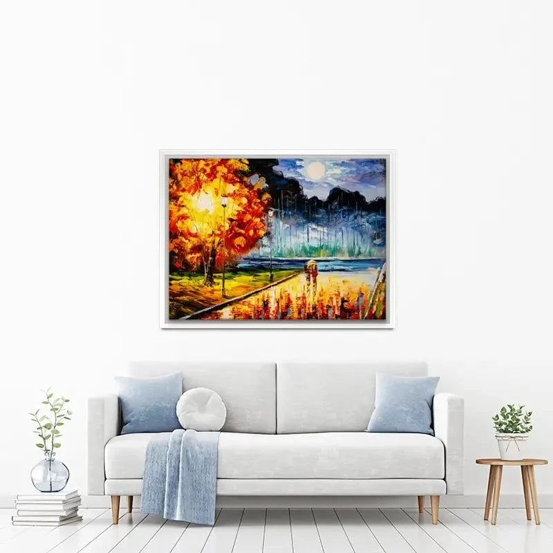 A Moonlit Walk Canvas Print A Moonlit Walk Canvas Print wall art product CYC / Shutterstock