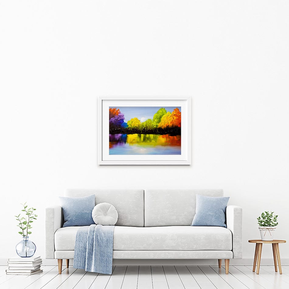 A Piece Of Heaven Framed Art Print wall art product Osnat Tzadok