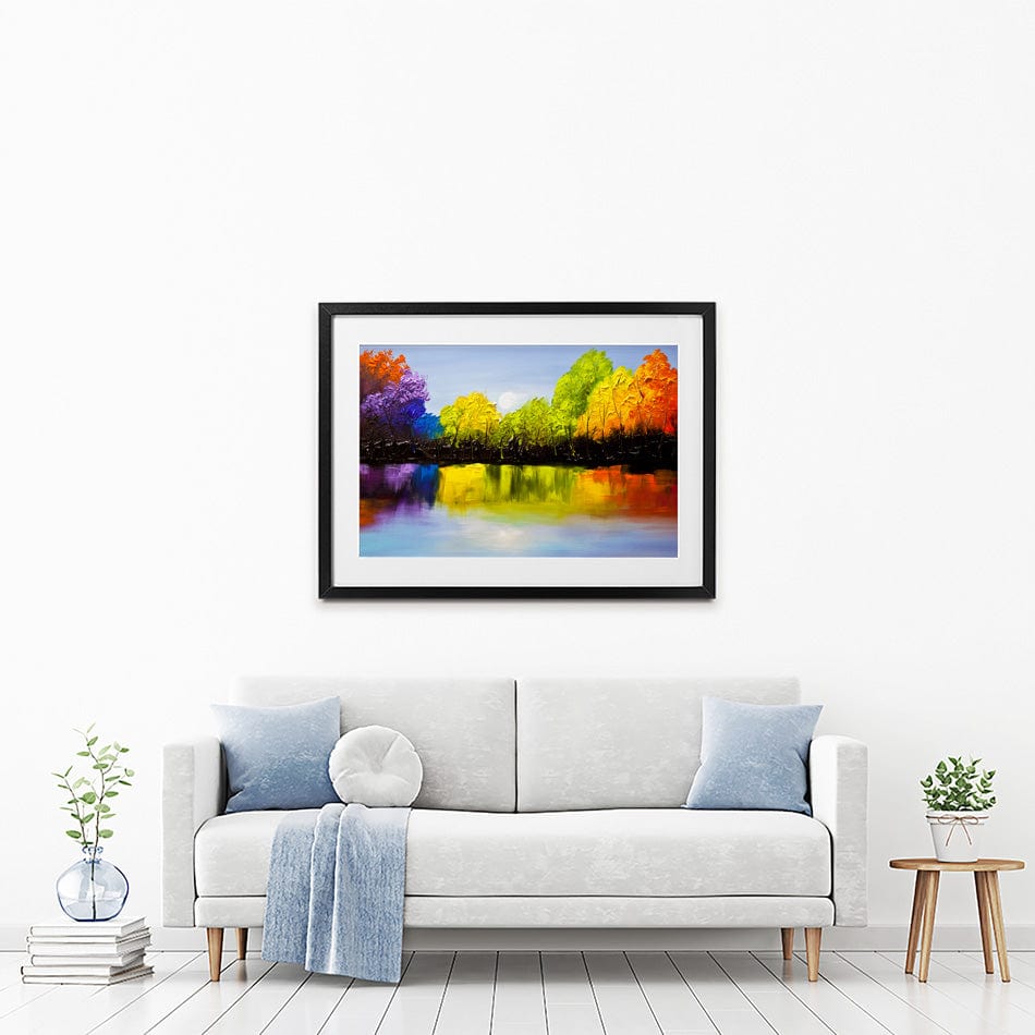 A Piece Of Heaven Framed Art Print wall art product Osnat Tzadok