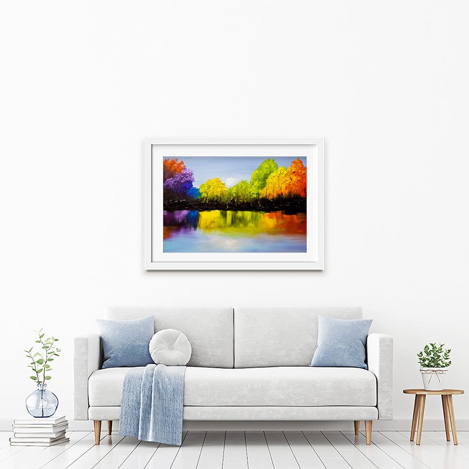 A Piece Of Heaven Framed Art Print wall art product Osnat Tzadok