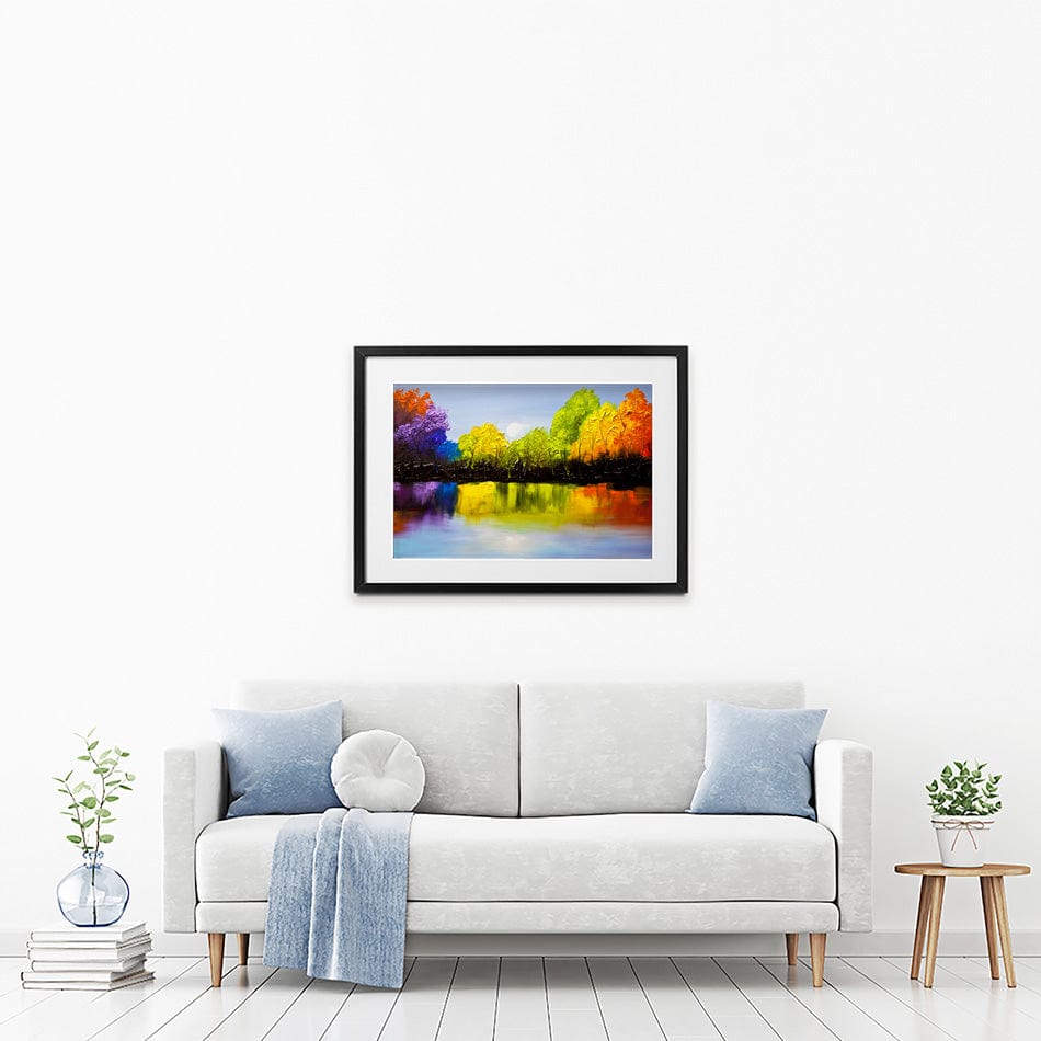 A Piece Of Heaven Framed Art Print wall art product Osnat Tzadok