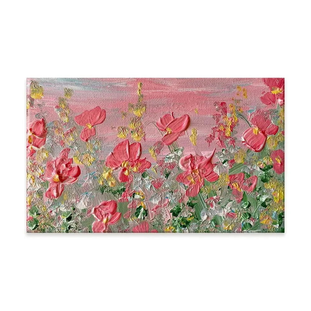 A Pink Sunrise Canvas Print A Pink Sunrise Canvas Print wall art product Charlotte Anna Reed