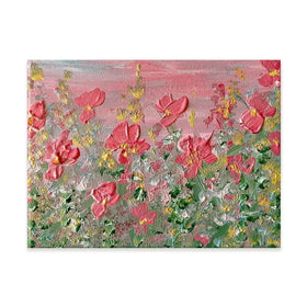 A Pink Sunrise Canvas Print A Pink Sunrise Canvas Print wall art product Charlotte Anna Reed