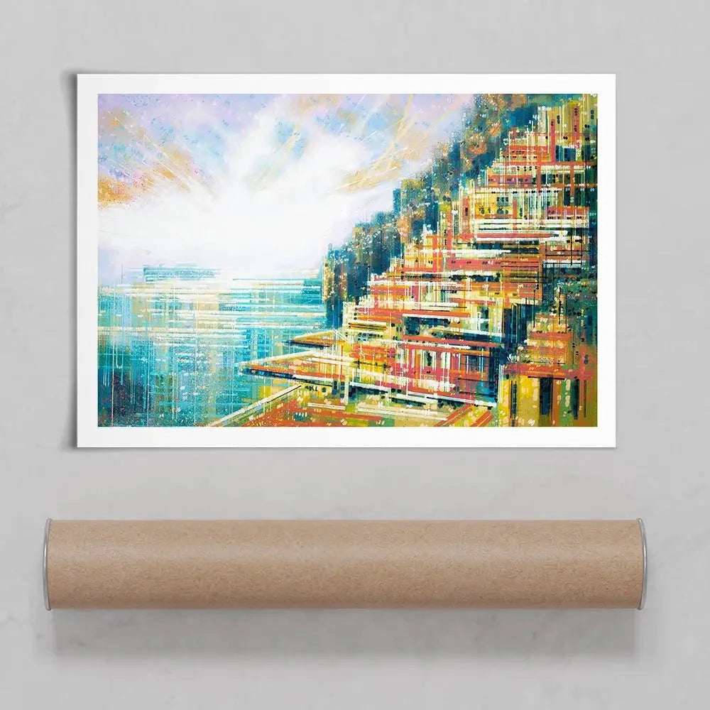 A Positano Summer Art Print A Positano Summer Art Print wall art product Marc Todd - Independent