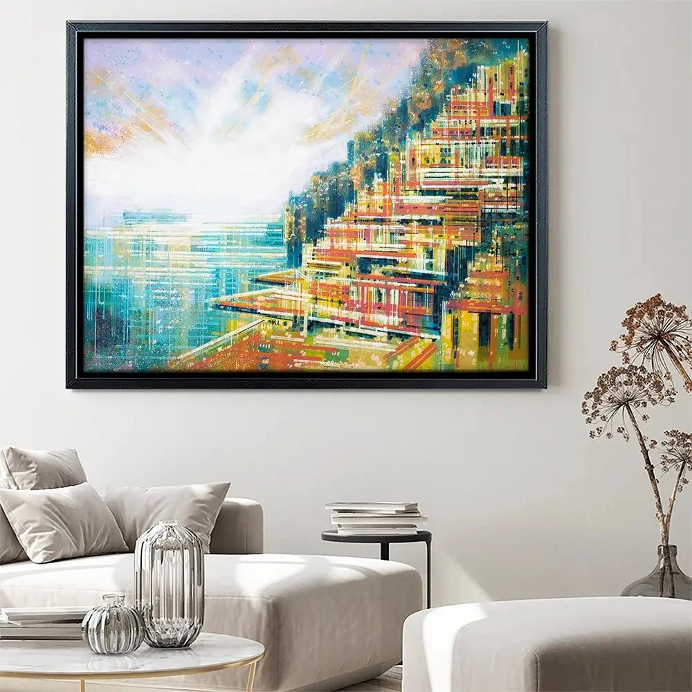A Positano Summer Canvas Print A Positano Summer Canvas Print wall art product Marc Todd - Independent