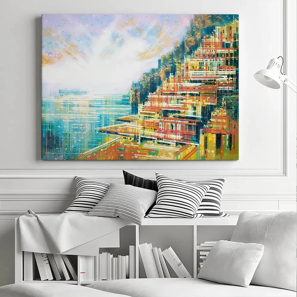 A Positano Summer Canvas Print A Positano Summer Canvas Print wall art product Marc Todd - Independent