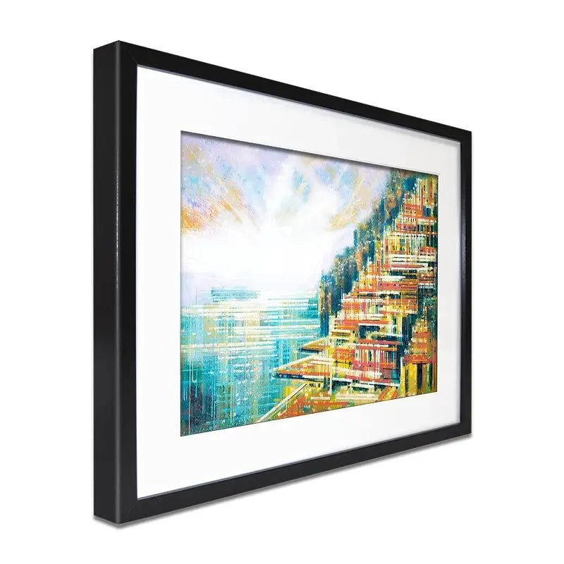 A Positano Summer Framed Art Print A Positano Summer Framed Art Print wall art product Marc Todd - Independent