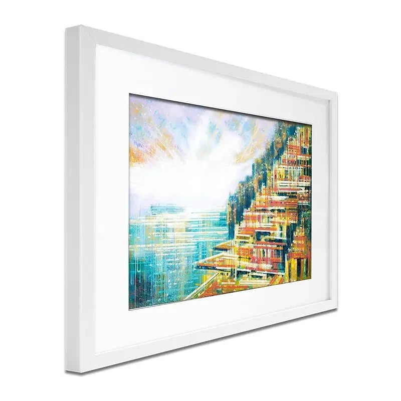 A Positano Summer Framed Art Print A Positano Summer Framed Art Print wall art product Marc Todd - Independent