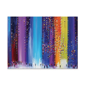 A Rainy Walk Canvas Print A Rainy Walk Canvas Print wall art product Ekaterina Ermilkina