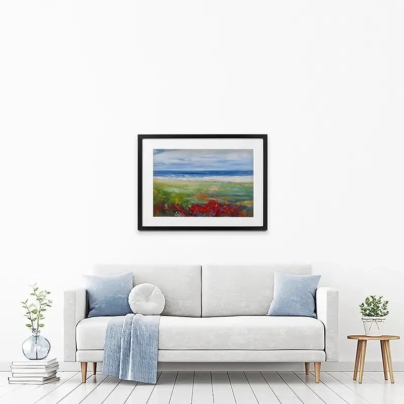 A Scenic Landscape Framed Art Print A Scenic Landscape Framed Art Print wall art product Laure Bury