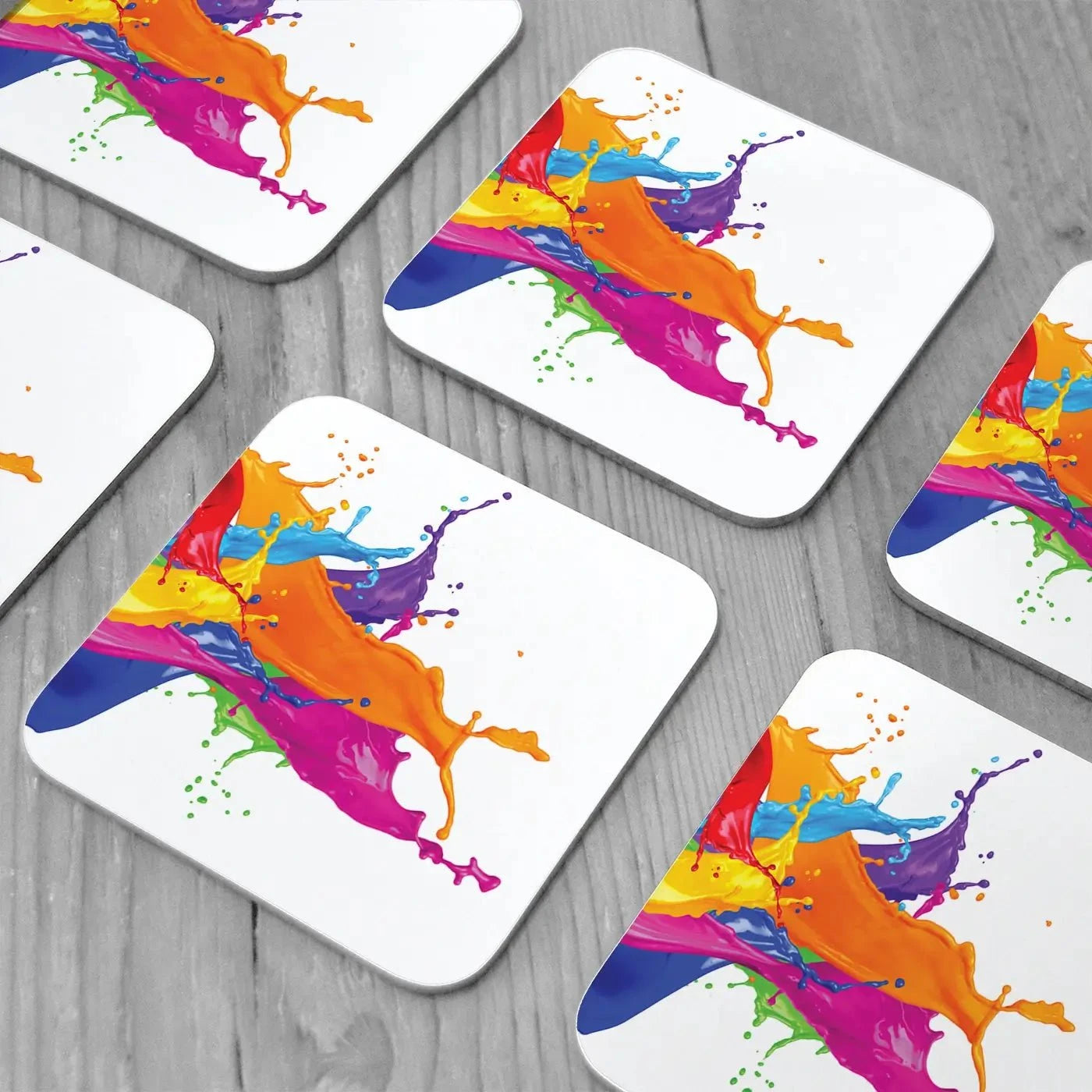 A Splash Of Colour Coaster Set A Splash Of Colour Coaster Set | A Splash Of Colour Designer Coaster wall art product stockphoto-graf / Shutterstock