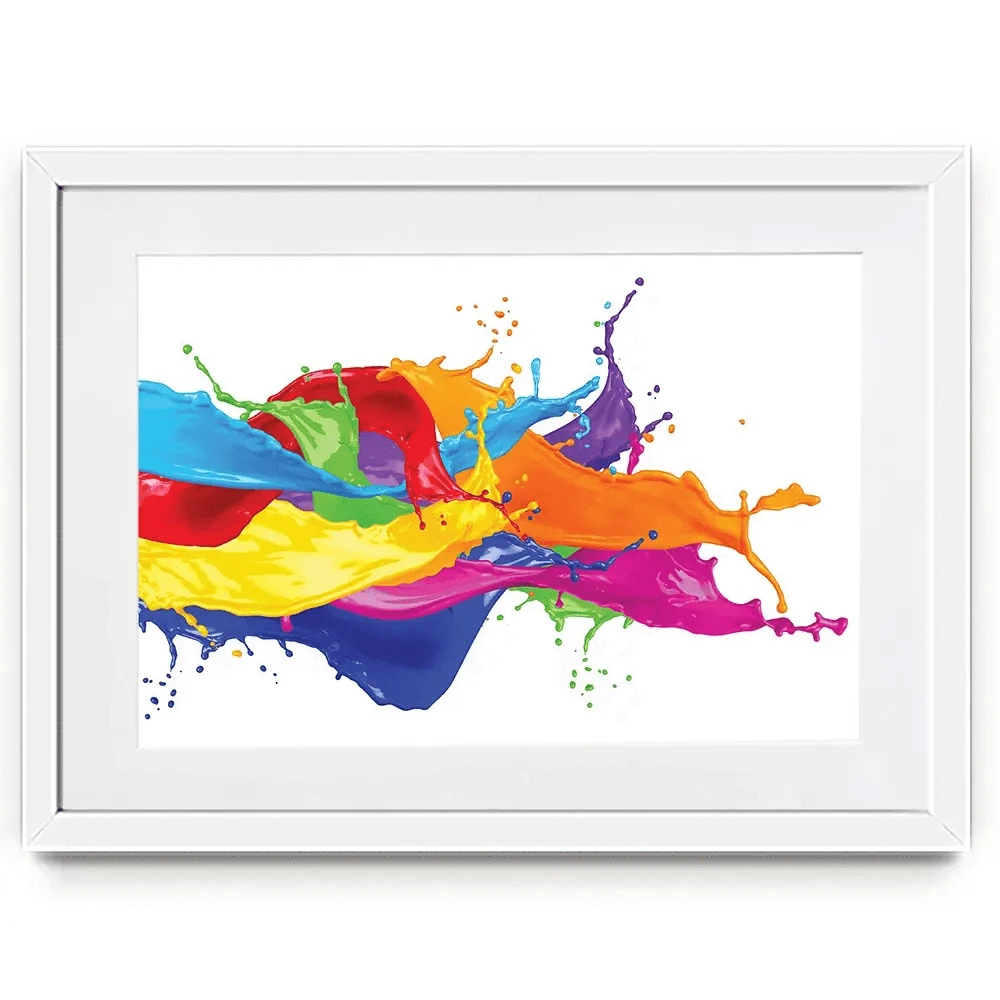 A Splash Of Colour Framed Art Print A Splash Of Colour Framed Art Print | A Splash Of Colour Framed Art wall art product stockphoto-graf / Shutterstock