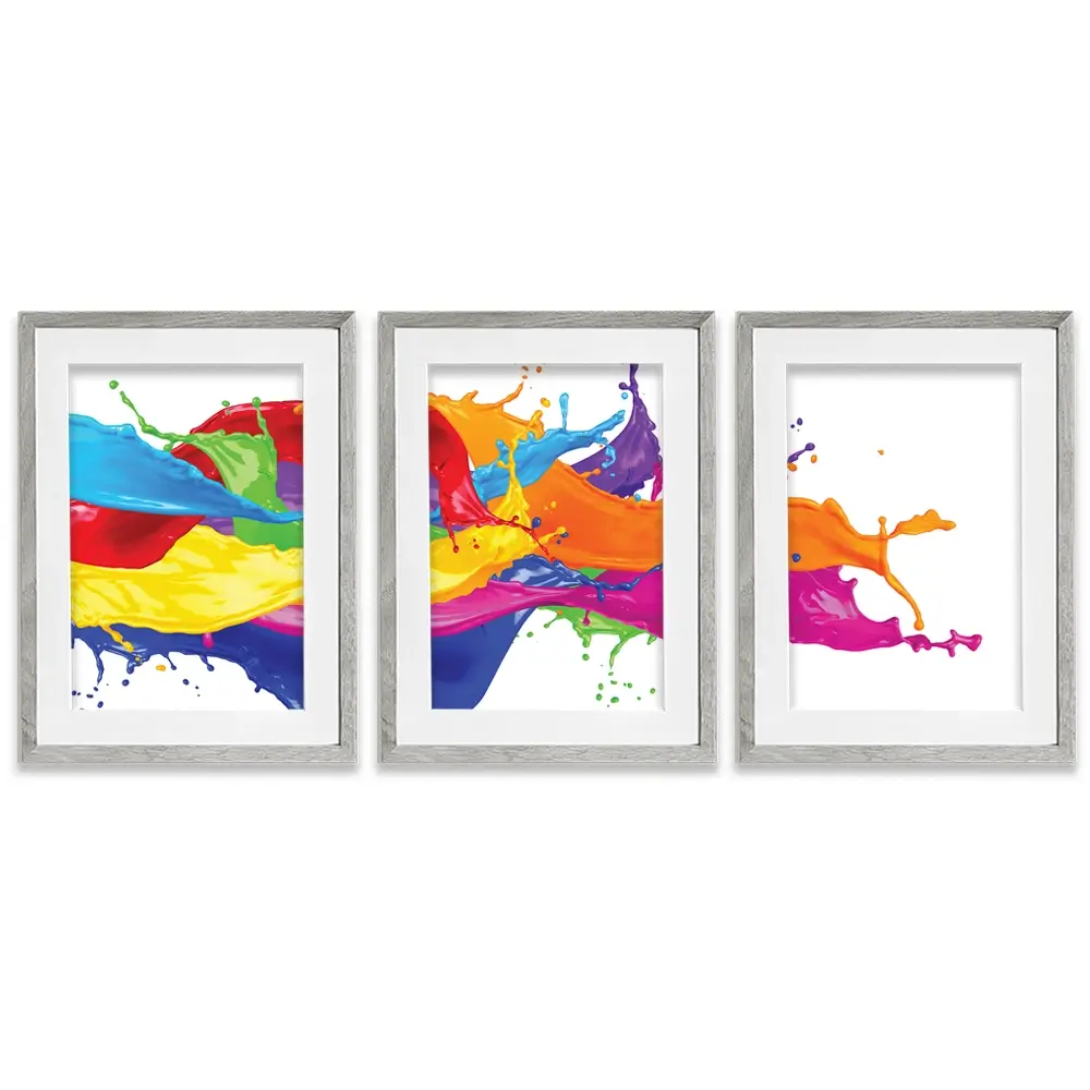 A Splash Of Colour Framed Art Print Trio A Splash Of Colour Framed Art Print Trio wall art product stockphoto-graf / Shutterstock