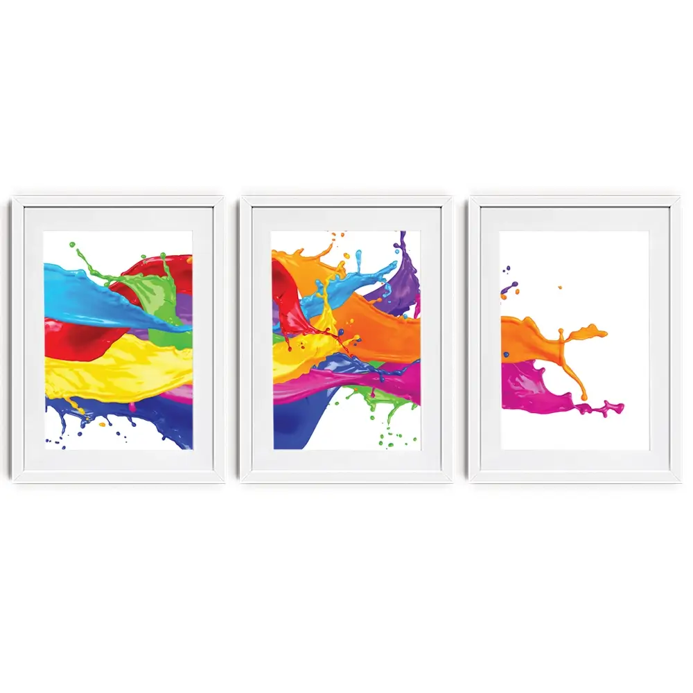 A Splash Of Colour Framed Art Print Trio A Splash Of Colour Framed Art Print Trio wall art product stockphoto-graf / Shutterstock
