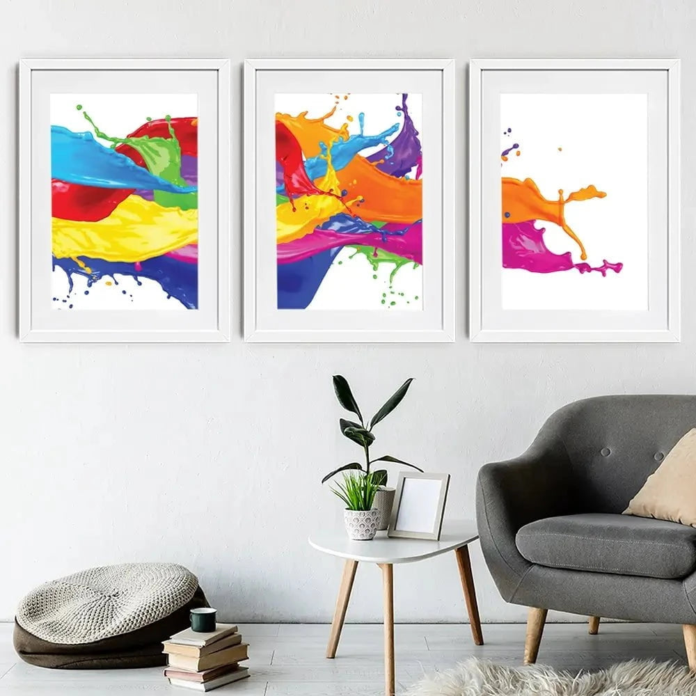 A Splash Of Colour Framed Art Print Trio A Splash Of Colour Framed Art Print Trio wall art product stockphoto-graf / Shutterstock