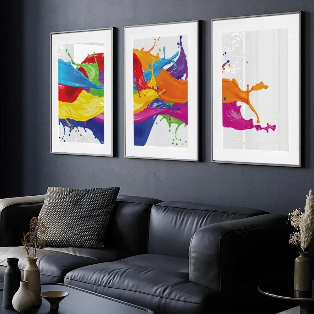 A Splash Of Colour Framed Art Print Trio A Splash Of Colour Framed Art Print Trio wall art product stockphoto-graf / Shutterstock