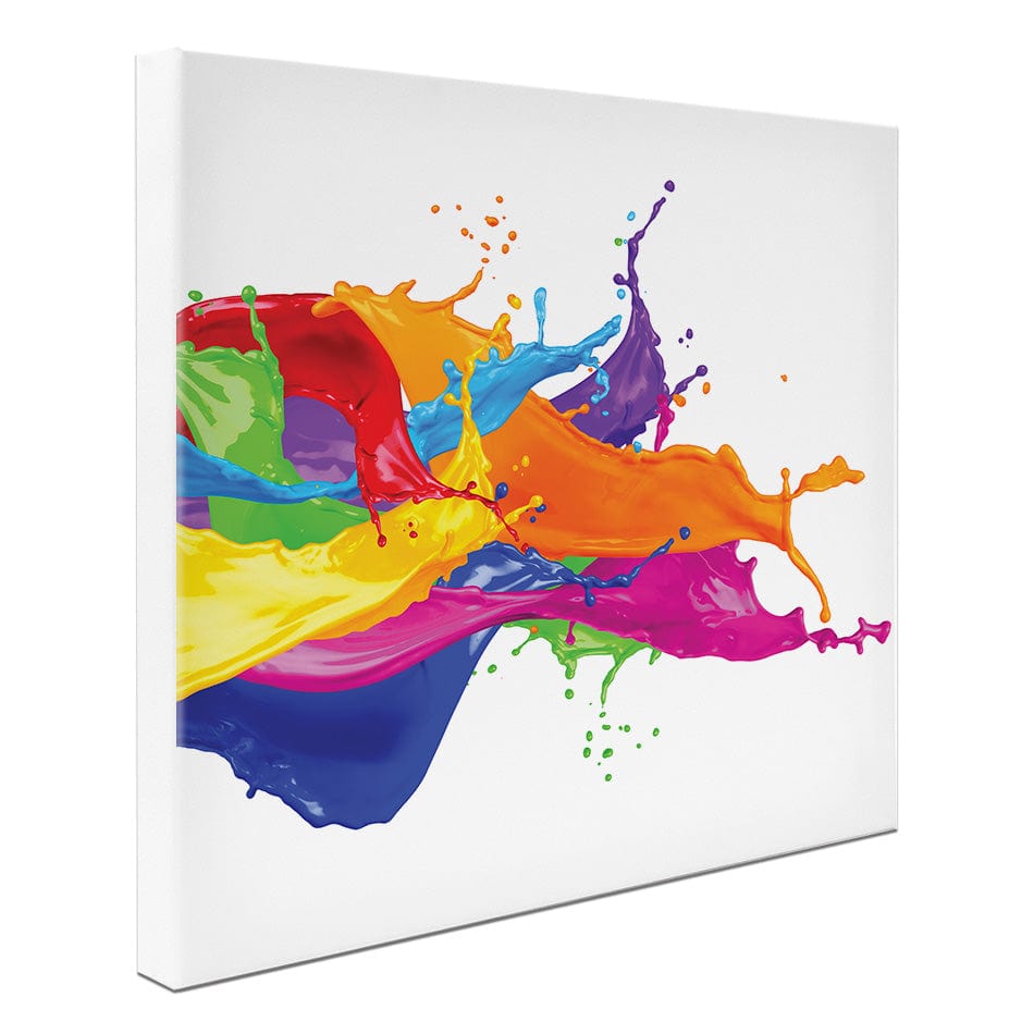 A Splash Of Colour Square Canvas Print wall art product stockphoto-graf / Shutterstock