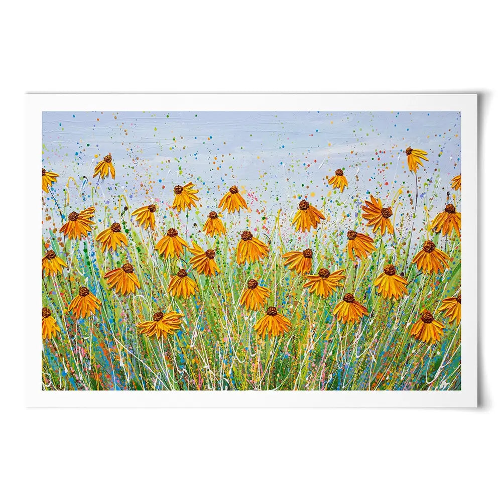 A Splash Of Orange Art Print A Splash Of Orange Art Print wall art product Olga Tkachyk